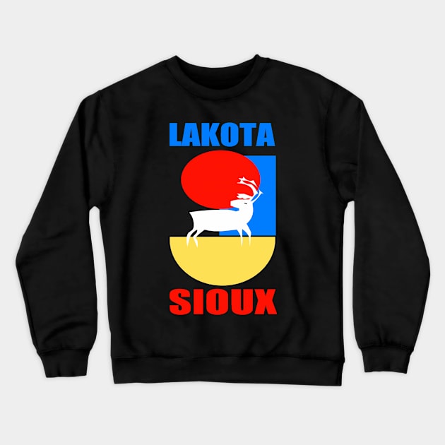 LAKOTA SIOUX Crewneck Sweatshirt by truthtopower